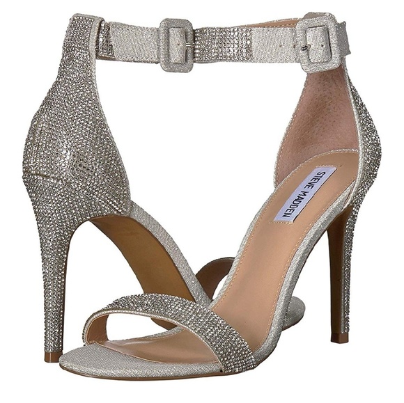 NIB Steve Madden Masquerade Rhinestone Heels (6) - Picture 2 of 4
